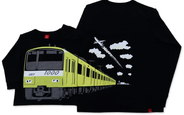 京急1000形×OJICO「イエローハッピートレイン」長袖Tシャツが先行販売で登場！親子で楽しむお揃いコーデ