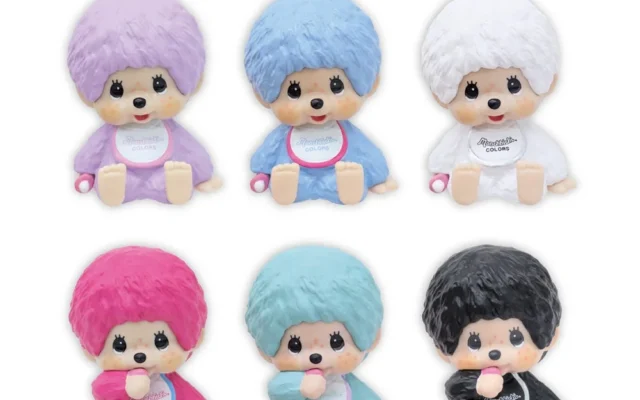 モンチッチCOLORSのインテリアミニフィギュアが100円ショップに登場！お部屋を彩る可愛い仲間たち