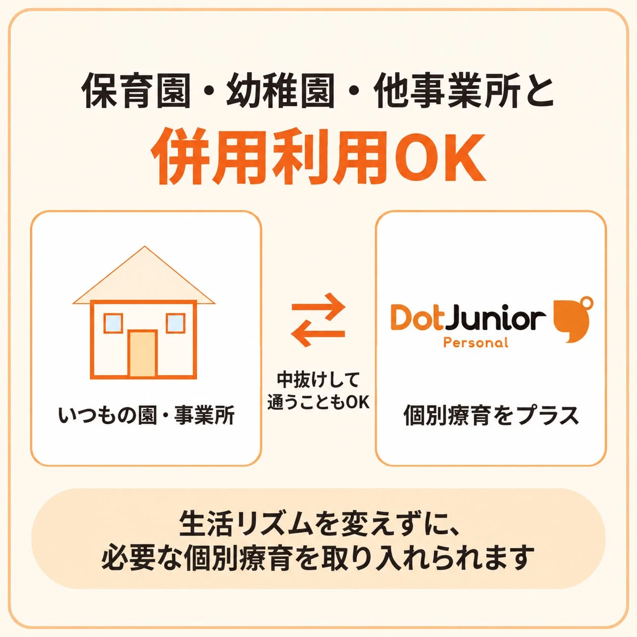 併用利用の概念図