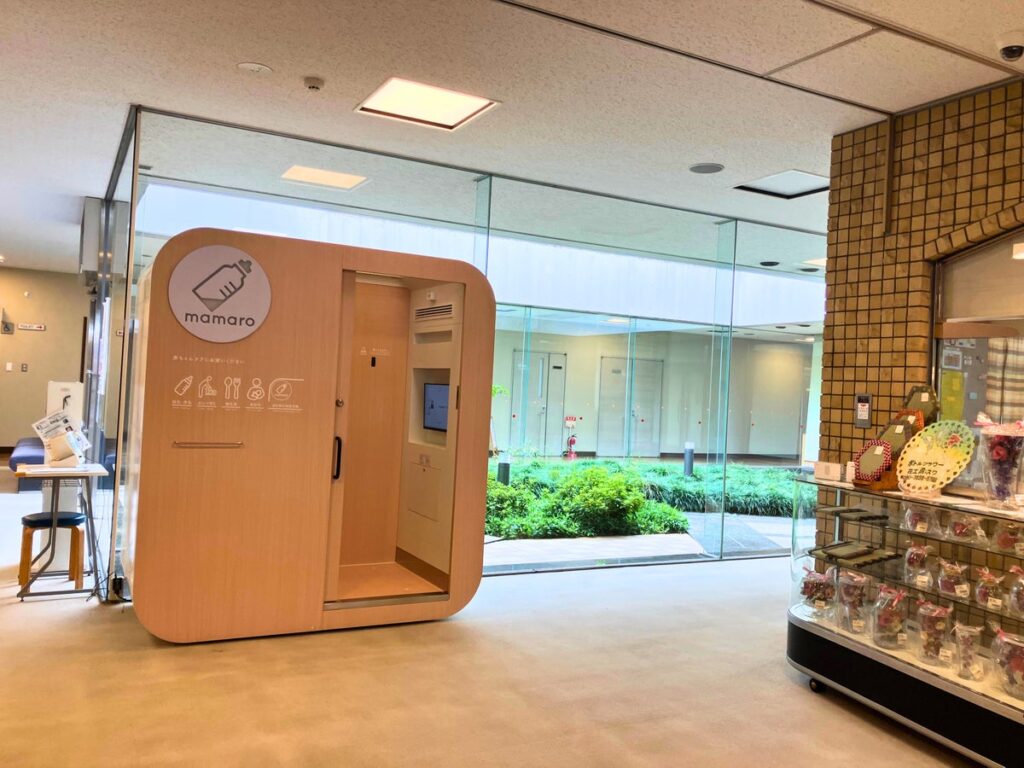 設置型ベビーケアルーム「mamaro」を「下野市」に2台設置しました!