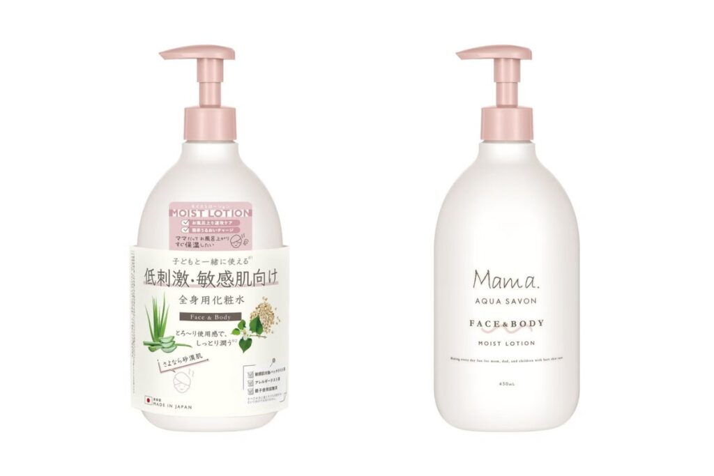親子の毎日に寄り添う、やさしい価格へ。「ママ アクア シャボン」全身用化粧水を値下げ